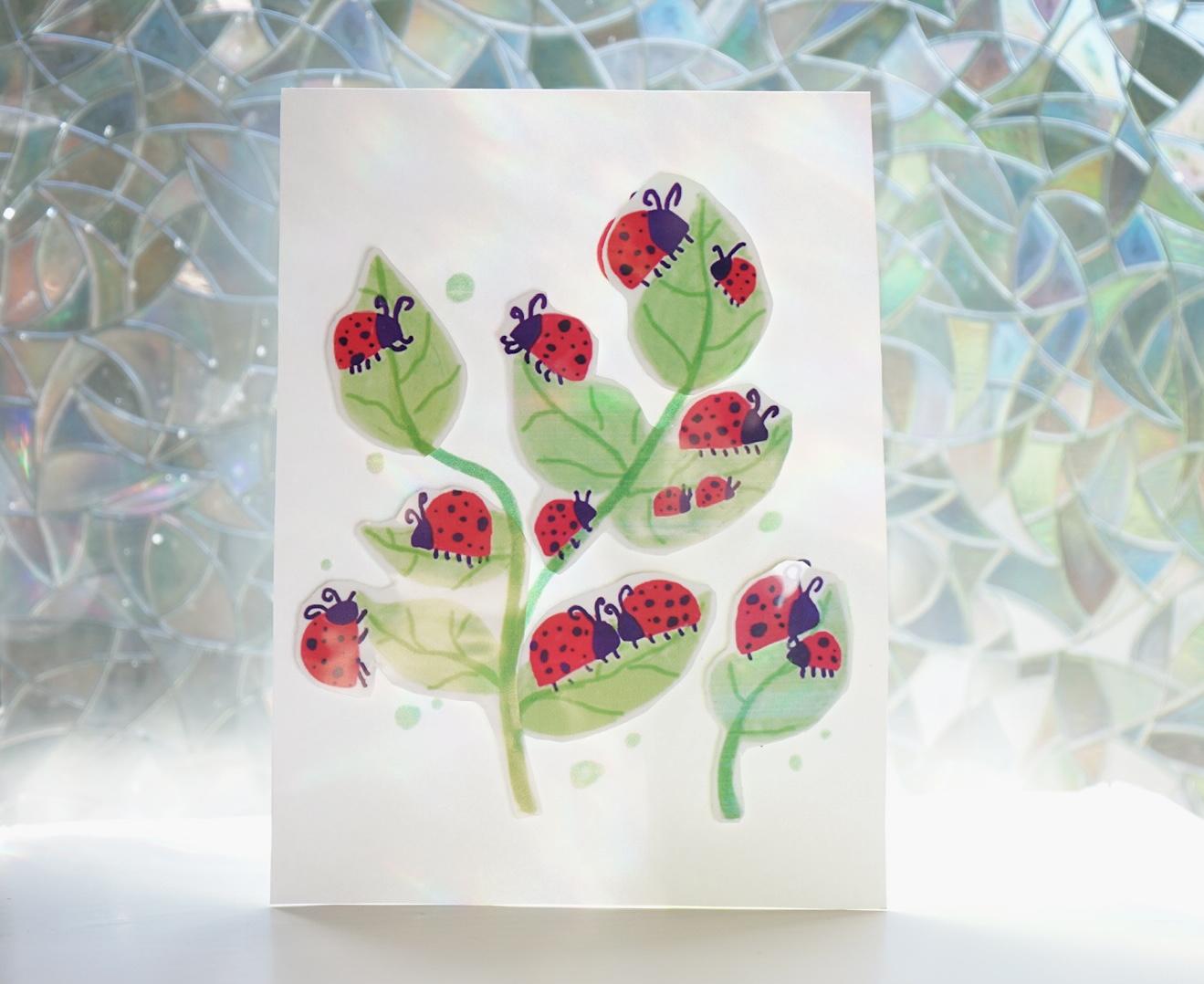 Little Ladybug Sticker Set