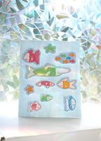 Funky Fish Waterproof Sticker Set