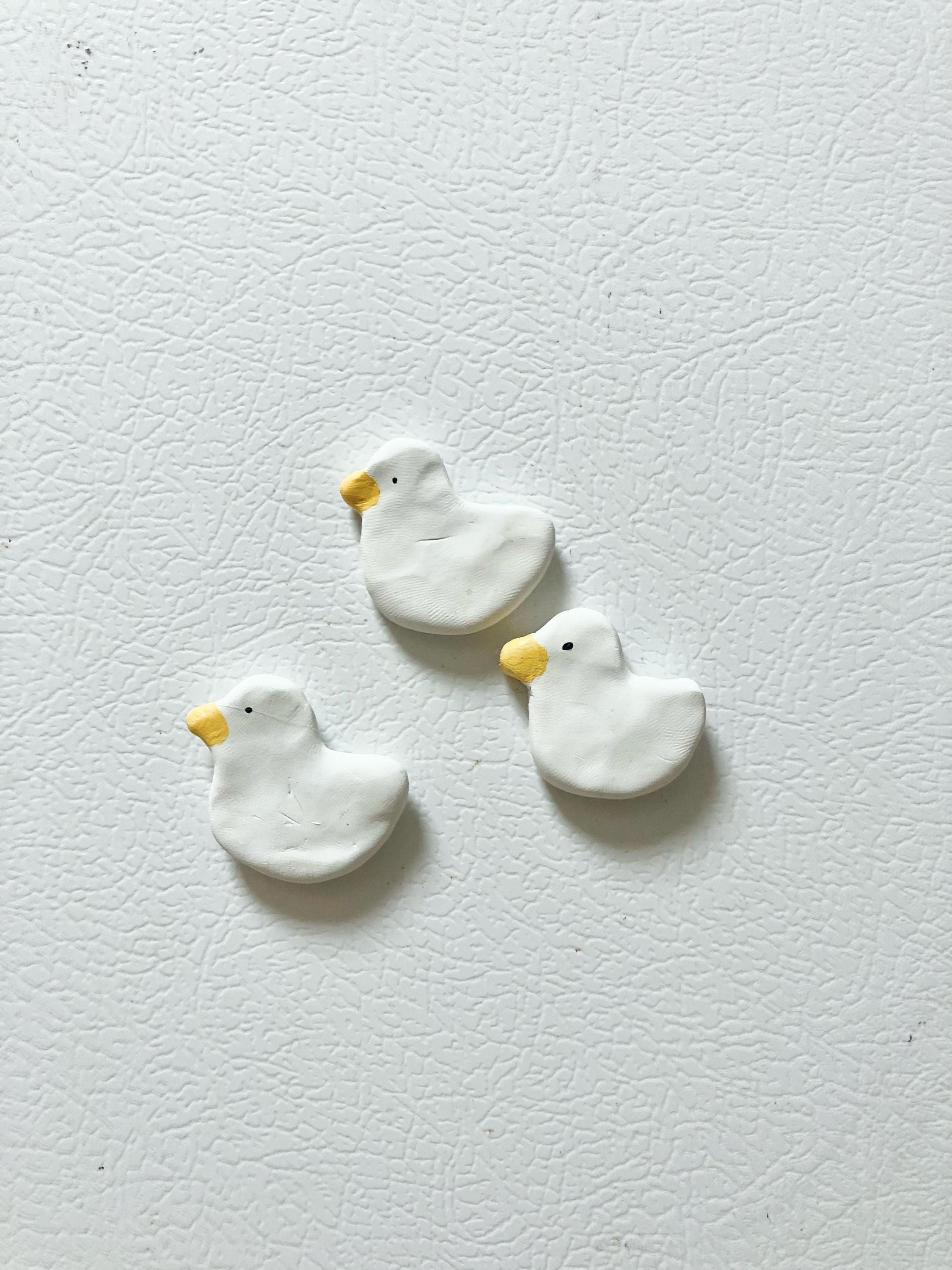Duck clay magnets