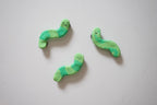 Worm clay magnets