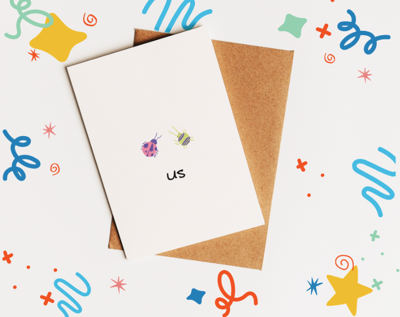 Us as Bugs Card