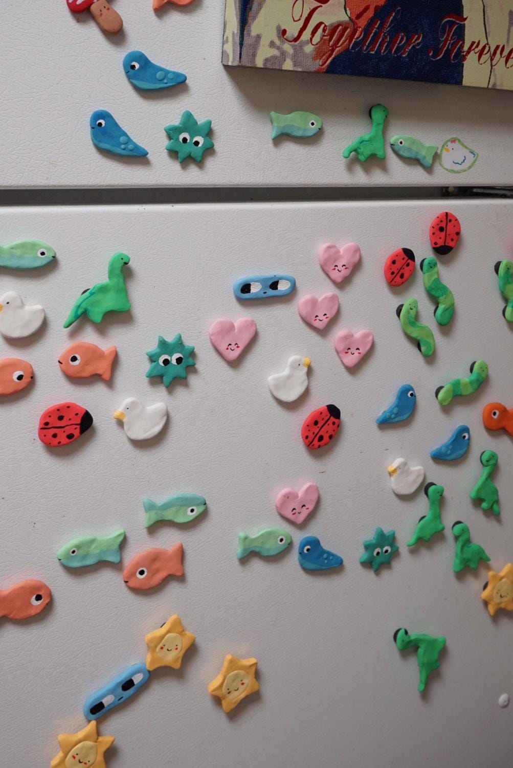 Duck clay magnets