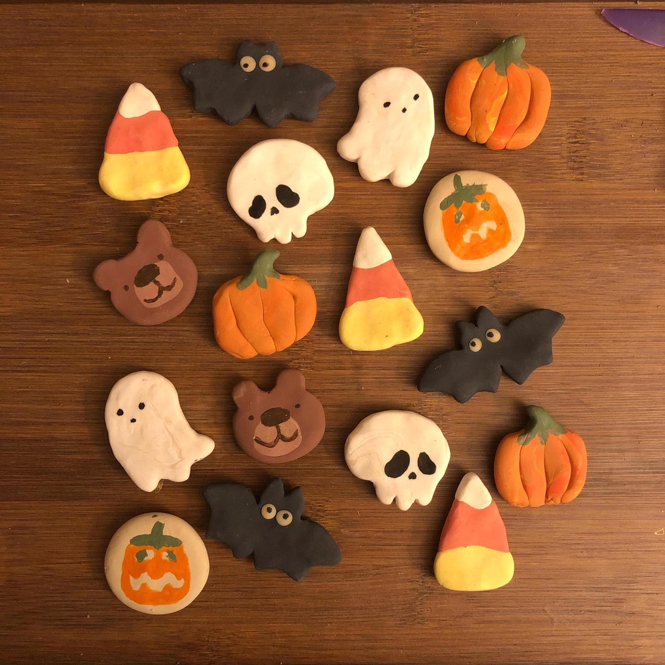 Spooky fall fridge magnets - Select designs glow in the dark!