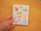 Funky Fish Waterproof Sticker Set