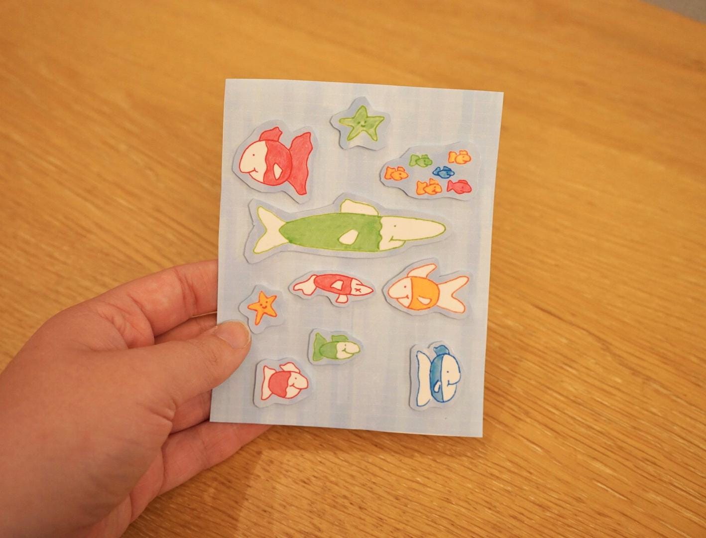 Funky Fish Waterproof Sticker Set